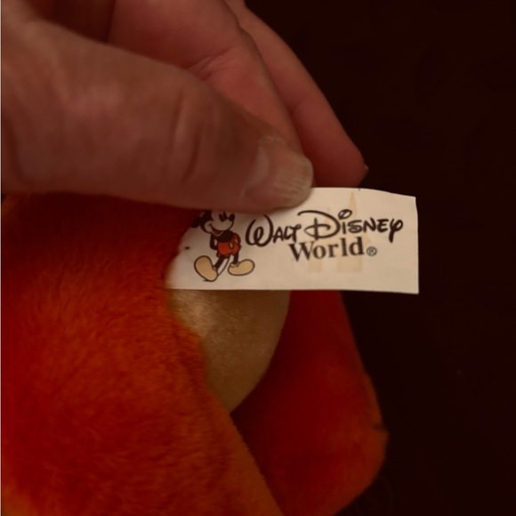 TIGGER Walt Disney World Safari Bean Bag Plush With Binoculars, 10” - Picture 5 of 6